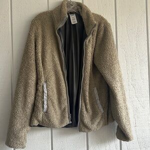 Patagonia Women’s Los Gatos El Cap Khaki Jacket Full Zip Large